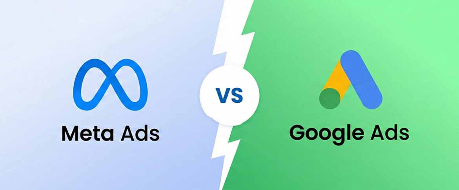 Confronto Google Ads vs Meta Ads per aziende a Borgomanero e Novara