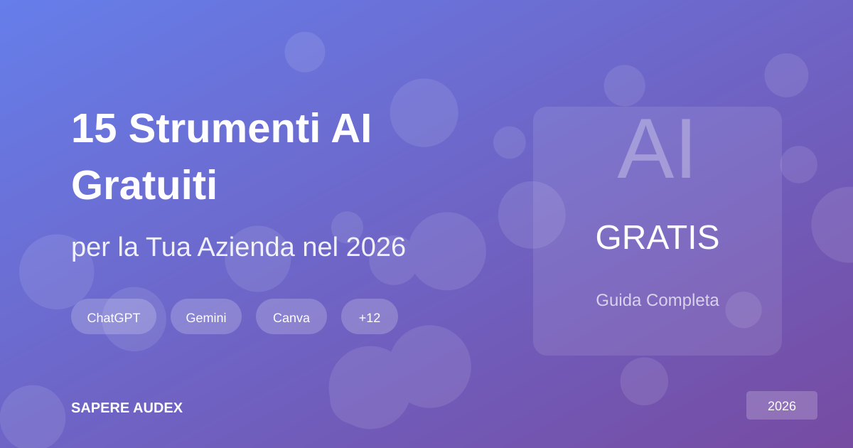 strumenti AI gratuiti